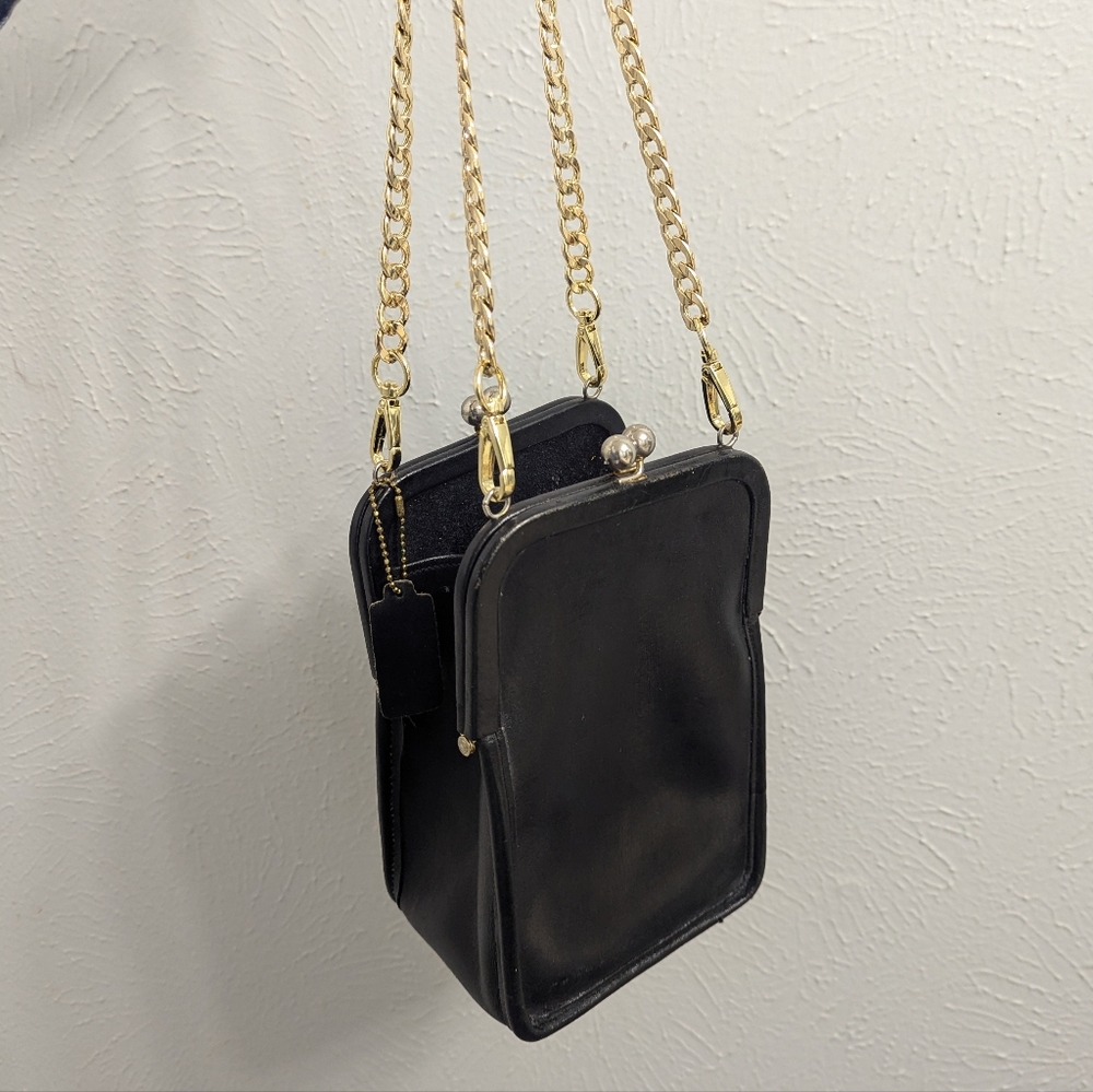 Vintage Coach Bonnie Cashin Bag Framed With Double Kisslock in Navy